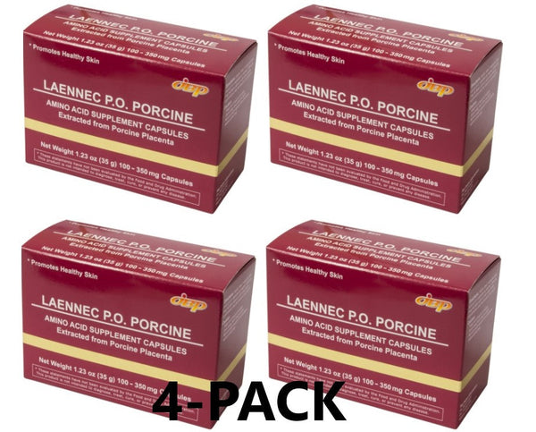 Laennec PO Porcine Placental Capsules - 100 capsules/box - 10-15% off