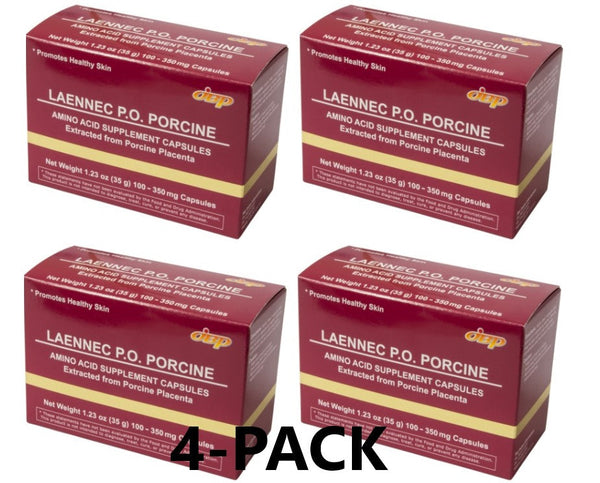Laennec PO Porcine Placental Capsules - 100 capsules/box - 10% off