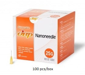 JBP Ultra thin-walled Nanoneedles (100 needles/box) - Free US Shipping!