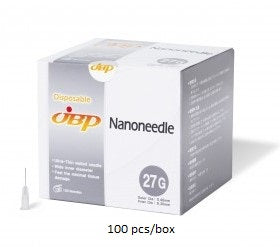 JBP Ultra thin-walled Nanoneedles (100 needles/box) - Free US shipping with 2+ boxes