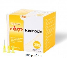 JBP Ultra thin-walled Nanoneedles (100 needles/box) - Free US shipping with 2+ boxes