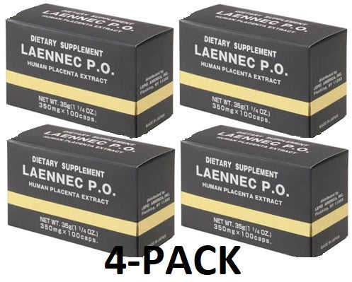 Laennec PO Placental Extract - 100 capsules/box - up to 15% off - Free US Shipping!