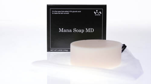 anela Mana Soap with 10% Glycolic Acid